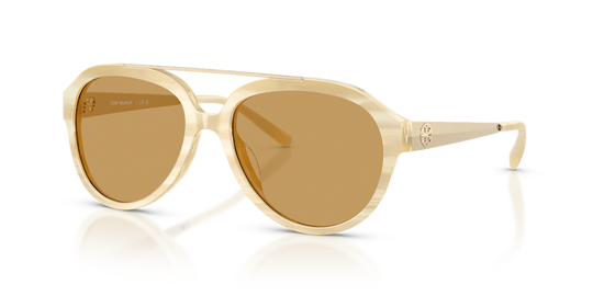 Tory Burch TY7230U - Ivory Horn / Ochre (195073)