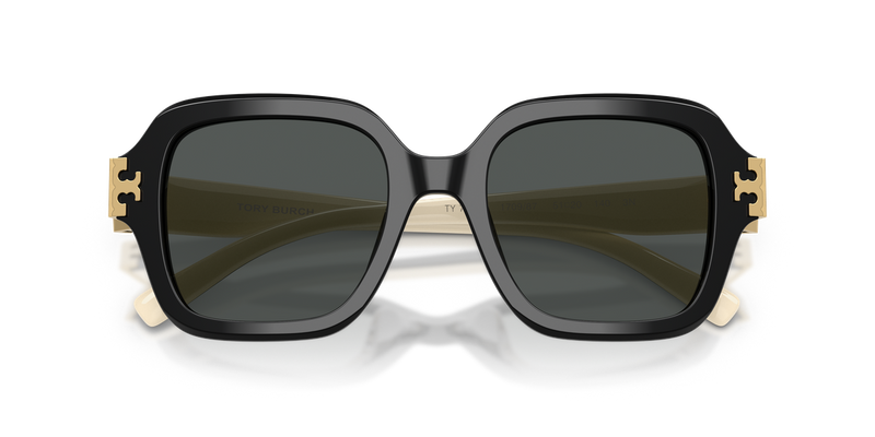 Tory Burch TY7231U in Black / Dark Grey (170987) - Side View