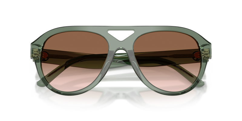 Tory Burch TY7233U in Transparent Sage / Light Grey Gradient Dark Grey (19410L) - Alternate View