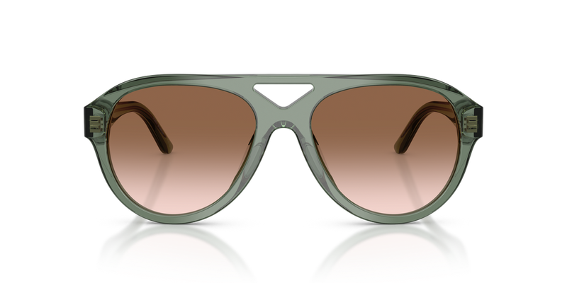 Tory Burch TY7233U in Transparent Sage / Light Grey Gradient Dark Grey (19410L) - Alternate View