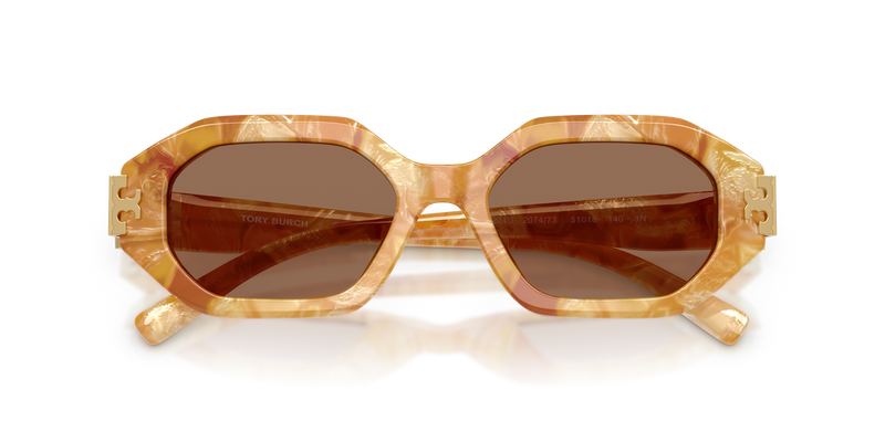 Tory Burch TY7234U in Pearl Amber / Brown (207473) - Alternate View