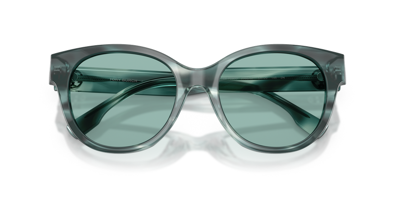 Tory Burch TY7236U in Teal Striated (206882) - Alternate View