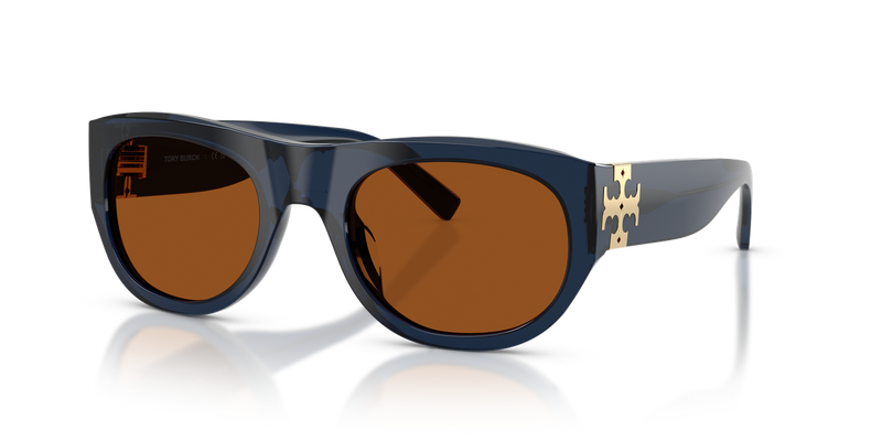 Tory Burch TY7238U in Transparent Blue - Alternate View