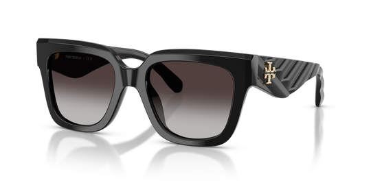 Tory Burch TY7239U - Black / Dark Grey Gradient (17098G)