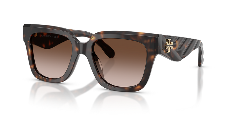 Tory Burch TY7239U in Dark Tortoise - Alternate View