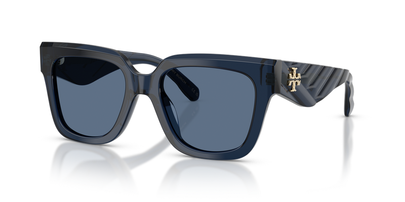 Tory Burch TY7239U in Transparent Navy - Alternate View
