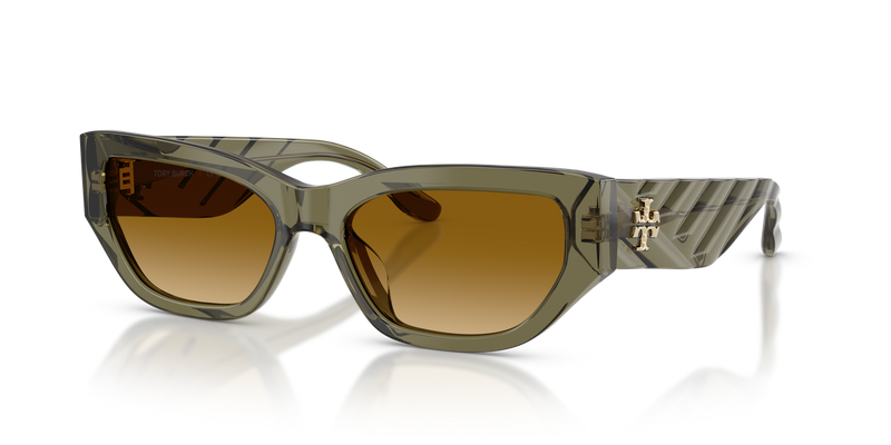 Tory Burch TY7240U in Transparent Olive - Alternate View