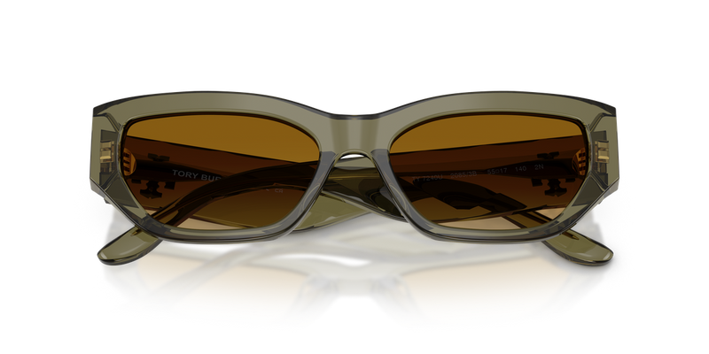 Tory Burch TY7240U in Transparent Olive - Alternate View