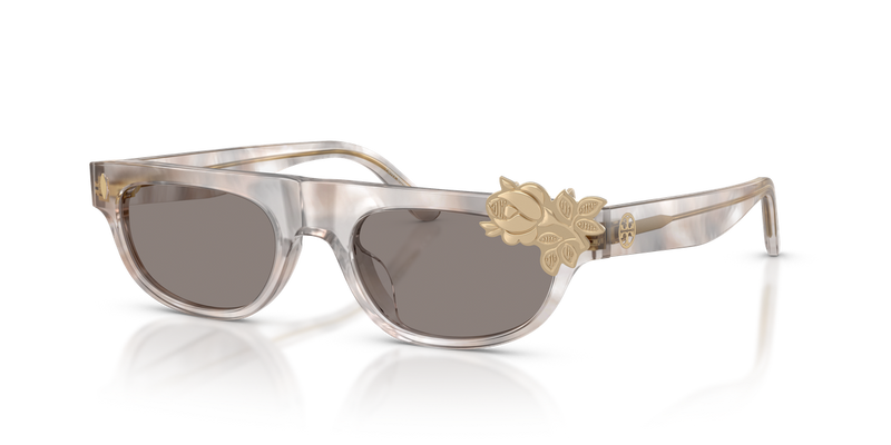 Tory Burch TY7244U in Spotted Transparent Grey - Alternate View