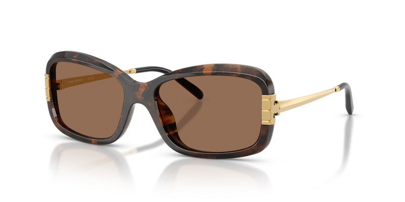 Tory Burch TY9077U in Tortoise / Dark Brown (199273) - Alternate View