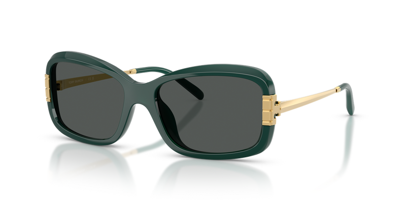 Tory Burch TY9077U in Milky Jade / Dark Grey (205387) - Alternate View