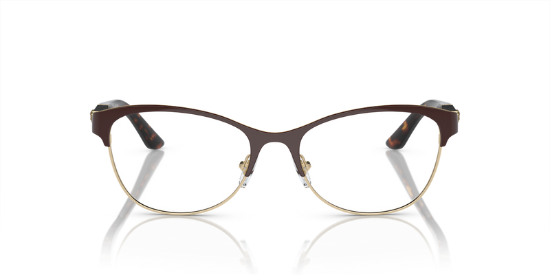Versace VE1233Q in Brown/Pale Gold / Demo Lens (1344) - Alternate View