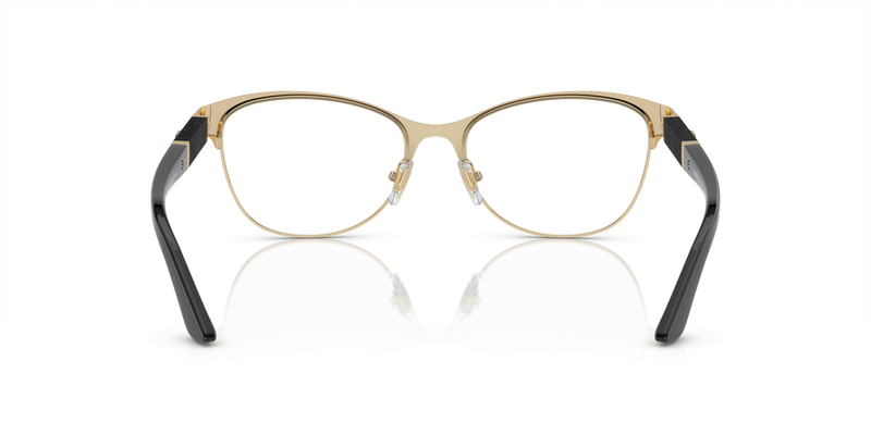 Versace VE1233Q in Black/Pale Gold / Demo Lens (1366) - Alternate View