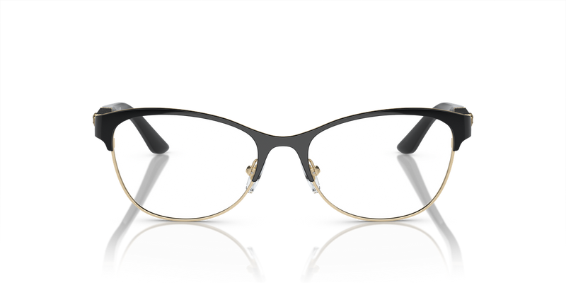 Versace VE1233Q in Black/Pale Gold / Demo Lens (1366) - Alternate View