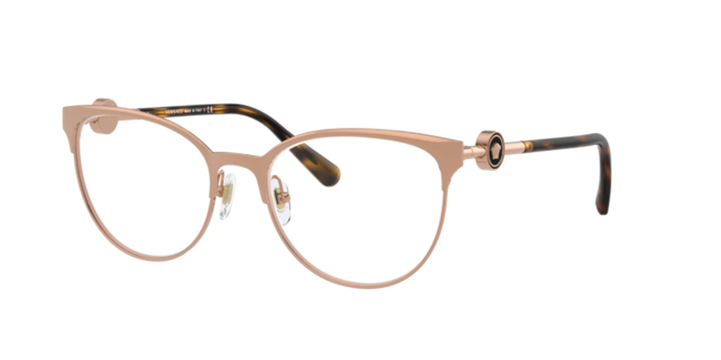 Versace VE1271 in Pink Gold - Front View