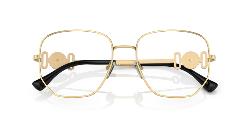 Versace VE1283 in Gold / Demo Lens (1002) - Side View
