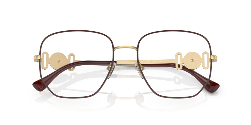 Versace VE1283 in Bordeaux/Gold / Demo Lens (1480) - Alternate View