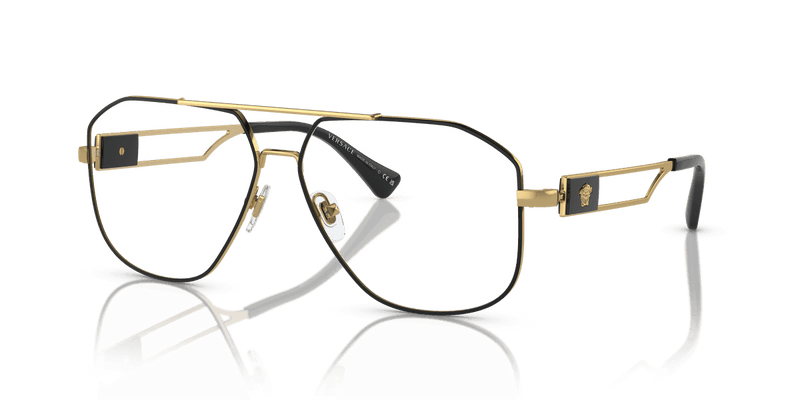 Versace VE1287 in Black/Gold (1443) - Alternate View