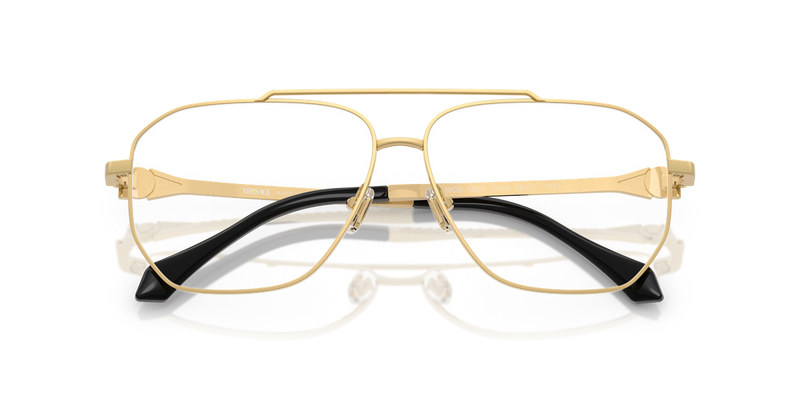 Versace VE1307 in Gold / Demo Lens (1002) - Side View