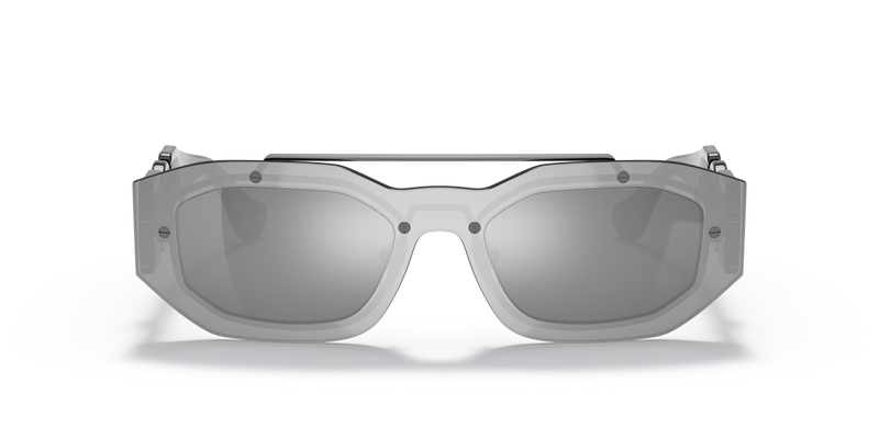 Versace VE2235 in Transparent Grey Mirror Silver / Light Grey Mirror Silver (10016G) - Alternate View