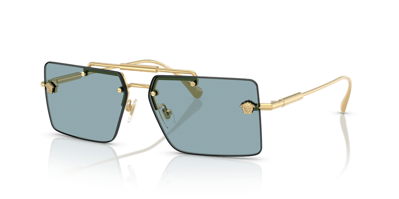 Versace VE2245 in Gold / Blue (100280) - Alternate View