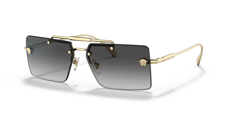 Versace VE2245 in Gold / Grey Gradient (10028G) - Alternate View