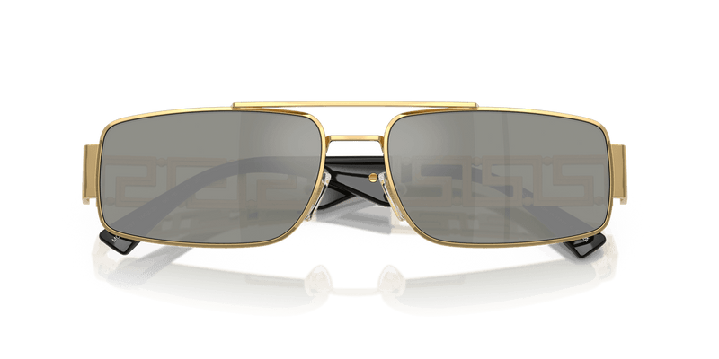 Versace VE2257 in Gold / Green Mirror Silver (100230) - Alternate View