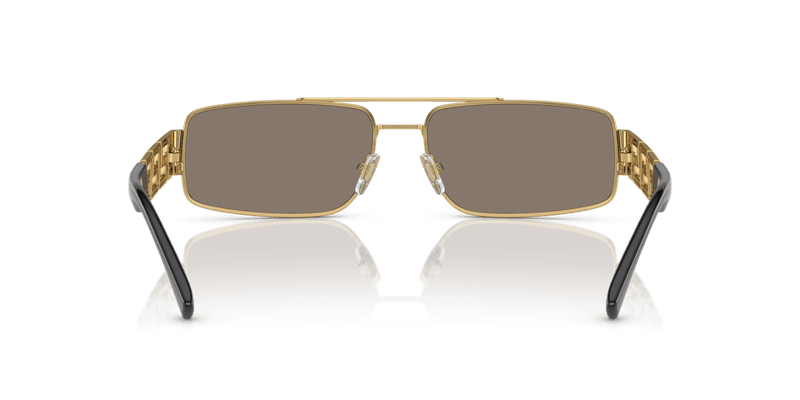 Versace VE2257 in Gold / Light Brown Mirror Dark Gold (10025A) - Alternate View