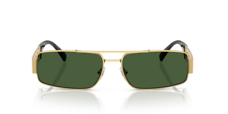 Versace VE2257 in Gold / Dark Green (100271) - Back View