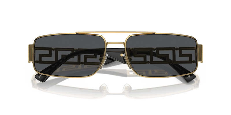Versace VE2257 in Gold / Dark Grey (100287) - Alternate View