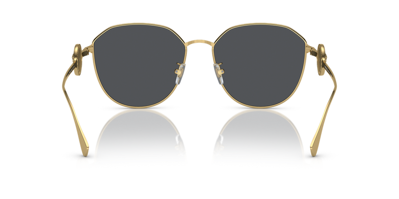Versace VE2259D in Gold / Dark Grey (100287) - Temple Detail