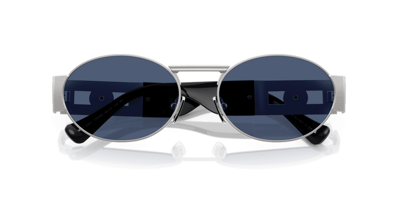 Versace VE2264 in Silver / Dark Blue (100080) - Side View
