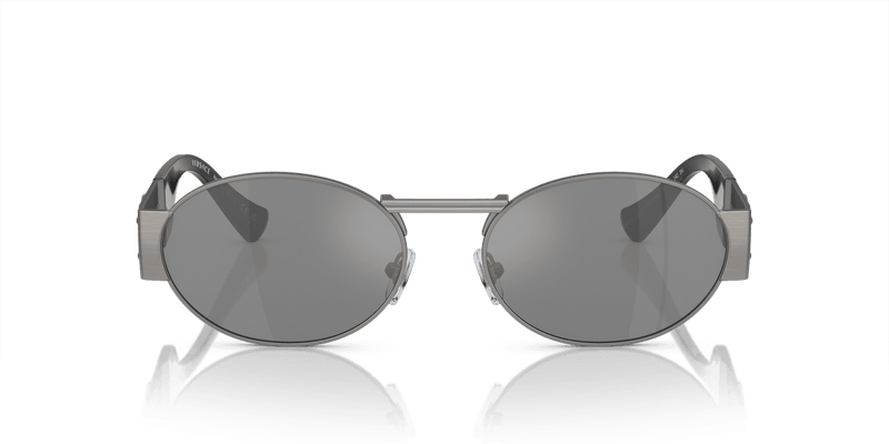 Versace VE2264 in Matte Gunmetal / Grey Mirror Silver (10016G) - Alternate View