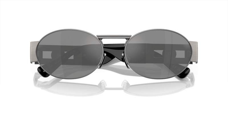 Versace VE2264 in Matte Gunmetal / Grey Mirror Silver (10016G) - Alternate View