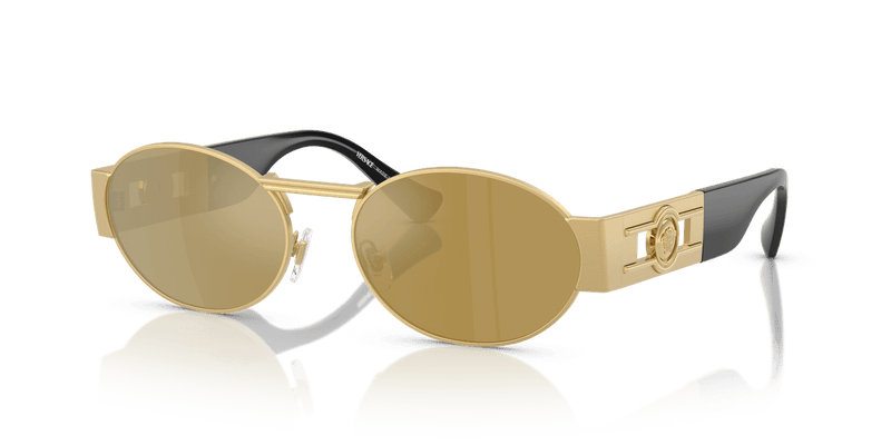 Versace VE2264 in Gold / Brown Mirror Gold (10025A) - Alternate View