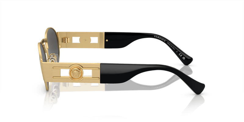 Versace VE2264 in Matte Gold / Dark Grey (100287) - Alternate View