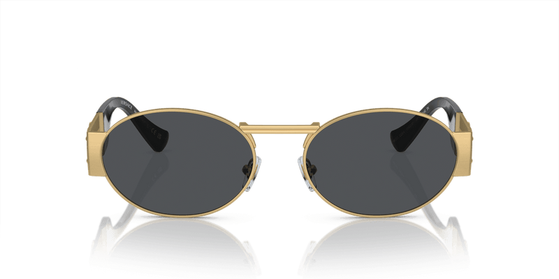 Versace VE2264 in Matte Gold / Dark Grey (100287) - Alternate View