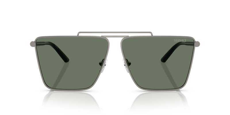 Versace VE2266 in Gunmetal / Dark Green (10013H) - Alternate View
