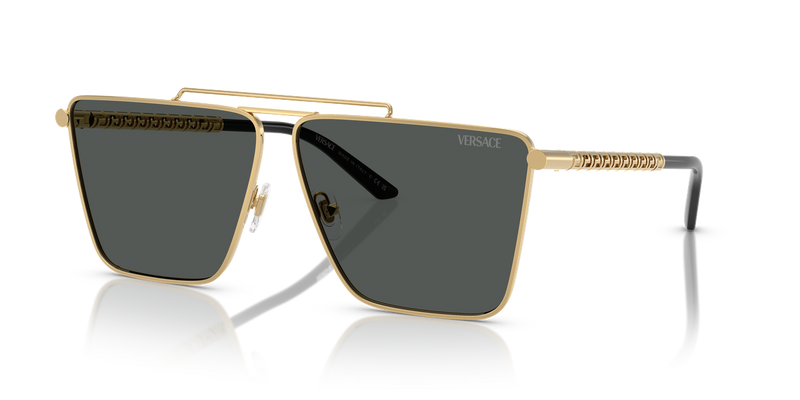 Versace VE2266 in Gold / Dark Grey (100287) - Alternate View