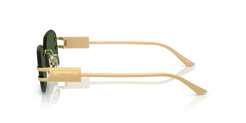 Versace VE2274 in Gold / Dark Green (100271) - Alternate View