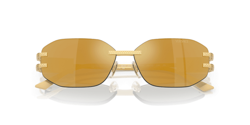 Versace VE2274 in Gold / Brown Mirror Gold (10027P) - Alternate View