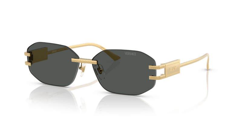 Versace VE2274 in Gold / Dark Grey (100287) - Alternate View