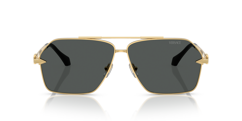 Versace VE2284 in Gold / Dark Grey (100287) - Alternate View