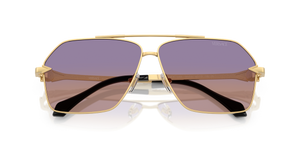 Gold / Clear Fifty Gradient Orange Violet (1002EL)