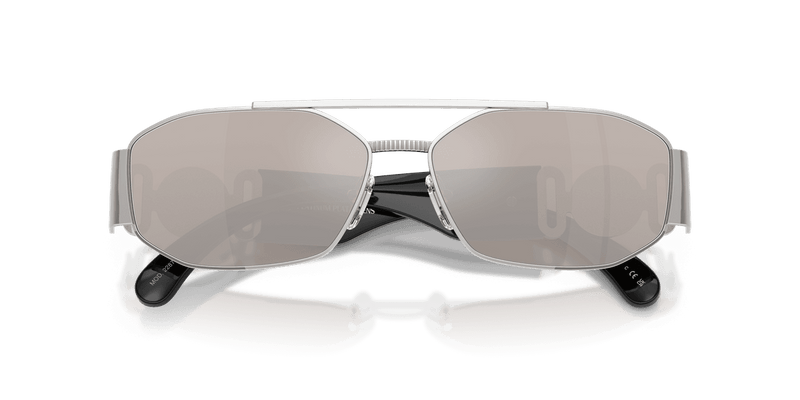Versace VE2287 in Silver / Clear Mirror Real Platinum (1000AP) - Side View