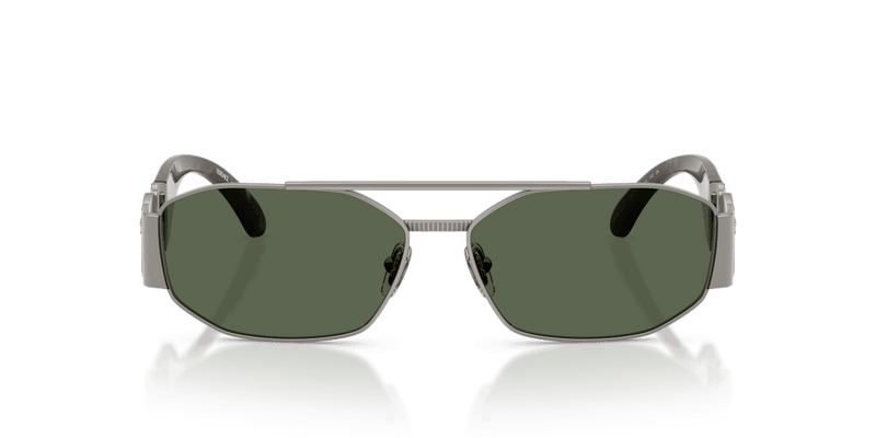 Versace VE2287 in Gunmetal / Dark Green (100171) - Alternate View