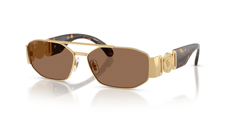 Versace VE2287 in Gold / Dark Brown (100273) - Alternate View