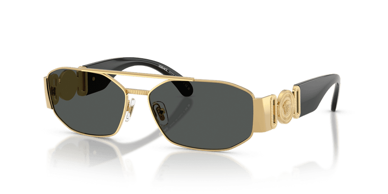 Versace VE2287 in Gold / Dark Grey (100287) - Alternate View