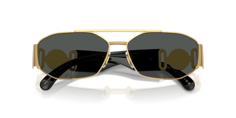 Versace VE2287 in Gold / Dark Grey (100287) - Alternate View