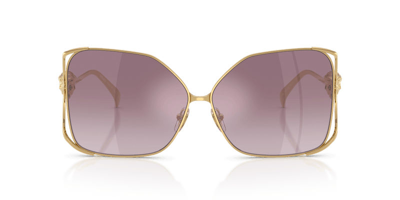Versace VE2288 in Gold / Gradient Violet Mirror Silver (10026X) - Back View